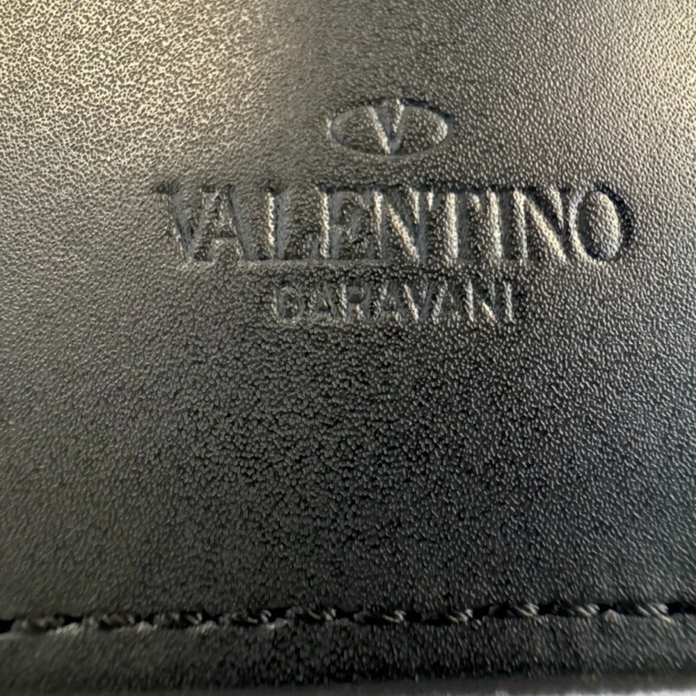 Valentino Black Unisex Neck Pouch - Picture 3 of 11